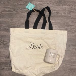 Bride mug and tote